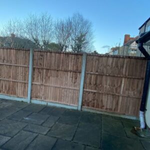 garden fence installation