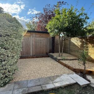 landscaping back garden